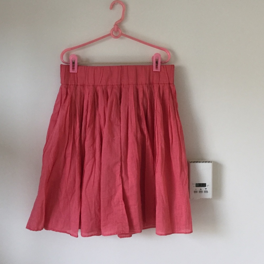 Club Monaco soft cotton flare skirt